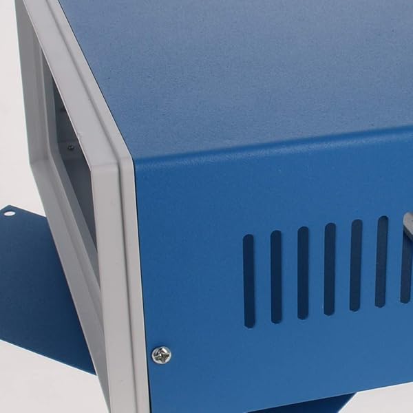 Fielect Fielect Dustproof Electronic Junction Box Enclosure 6.69 x 5.12 x 3.15 Inches Metal Blue for Electronic Projects - View 8 of 8