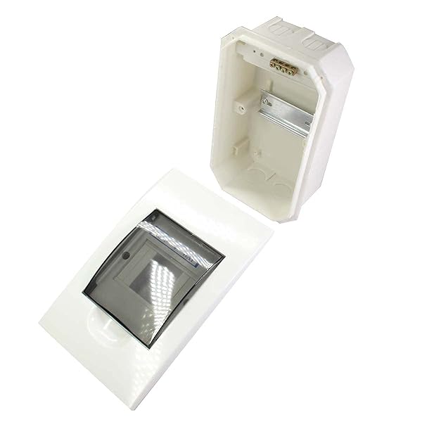 Fielect Fielect Circuit Breaker Protector Cover Connectors Adapters Switch Distribution Box Electronic Junction Box 200x110x90mm - View 3 of 7