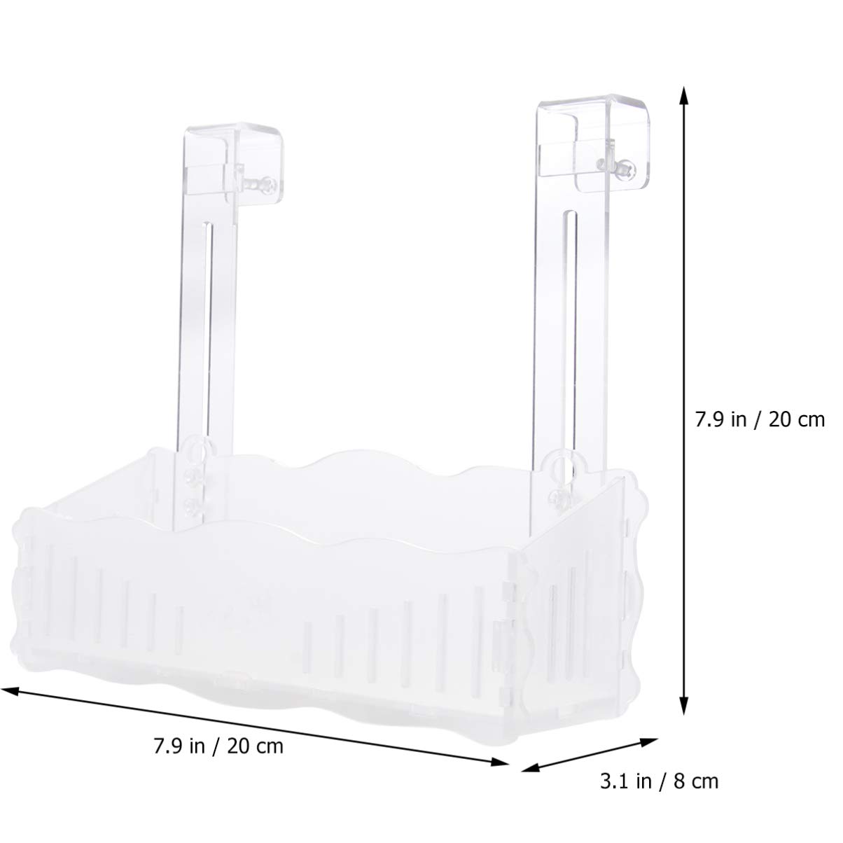 POPETPOP POPETPOP Transparent Aquarium Plant Holder - Ideal Fish Tank Planter for Home & Dorm Supplies - View 9 of 9