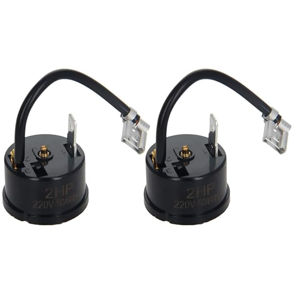Othmro Othmro 2pcs Portable Compressor Thermal Overload Protector for 2HP 1500W Mini Refrigerator Wine Center Beverage Cooler Replacement Part - View 2 of 8
