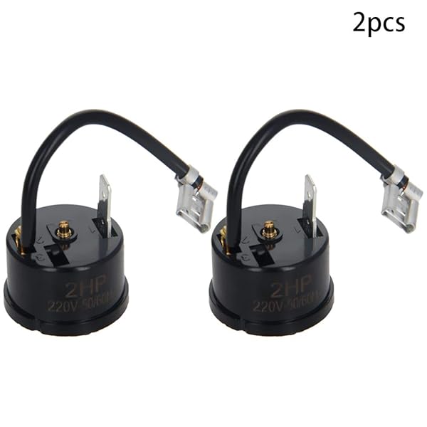 Othmro Othmro 2pcs Portable Compressor Thermal Overload Protector for 2HP 1500W Mini Refrigerator Wine Center Beverage Cooler Replacement Part - View 3 of 8