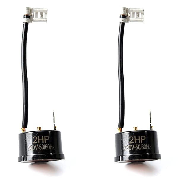 Othmro Othmro 2pcs Portable Compressor Thermal Overload Protector for 2HP 1500W Mini Refrigerator Wine Center Beverage Cooler Replacement Part - View 7 of 8