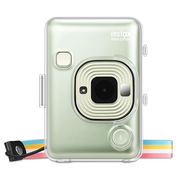 Fintie Clear Case for Fujifilm Instax Mini Liplay - Durable Hard Cover with Precise Cutouts