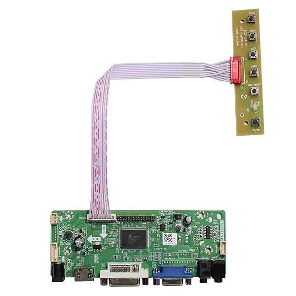 VSDISPLAY "VSDISPLAY HD-MI DVI VGA Audio LCD Controller Board for 17" 1280x960 Monitors - DV170YGZ-N10 & DV170YGM-N10 Compatible" - View 2 of 6
