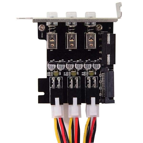 xiwai Xiwai 3 HDD SSD Power Switch: Intelligent Control System with Low Profile Bracket for Efficient Hard Disk Management - View 3 of 11