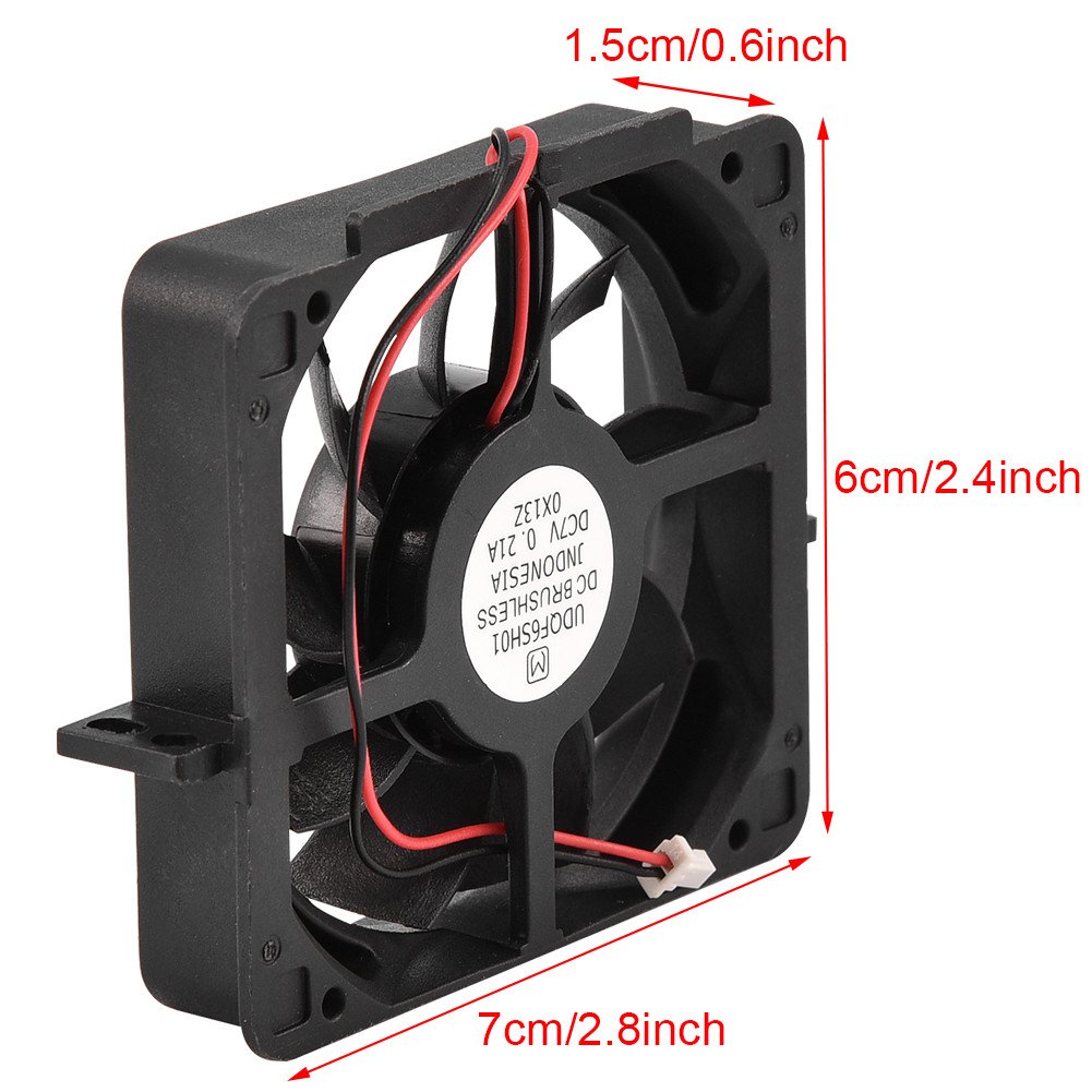 PUSOKEI PUSOKEI PS2 Internal Cooling Fan DC 7V Replacement Cooler for PS2 25000 30000 High Performance Cooling Solution - View 5 of 8