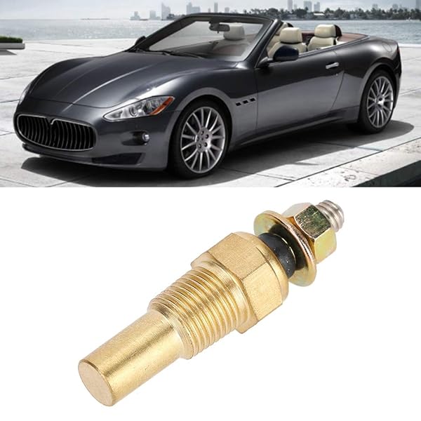 Dweekiy Coolant Temperature Sensor Water Oil Temp 1/8 NPT Electrical Sender Transmitter Unit for Accurate Temperature Monitoring - View 2 of 9
