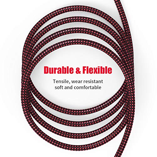 BIFALE Buy BIFALE 25ft XLR Cable 2-Pack - Heavy Duty Nylon Braided Male to Female for Shure SM, Behringer & Speaker Systems - View 5 of 9