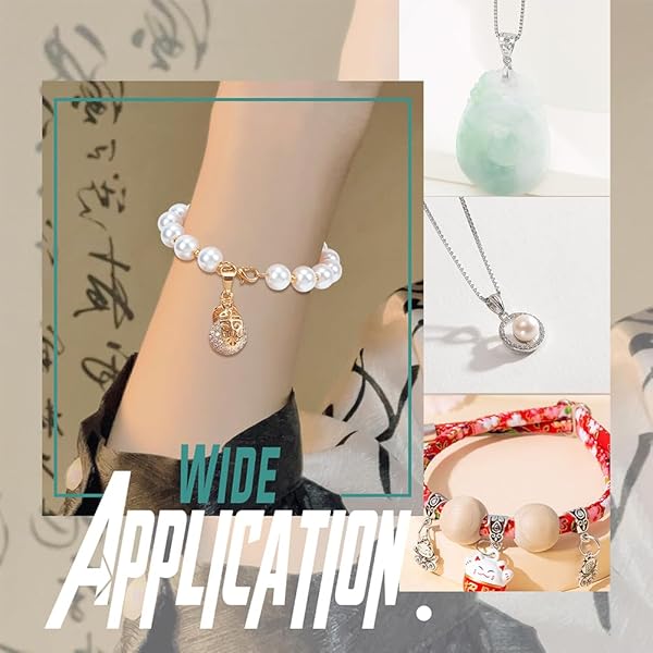 PH PandaHall PH PandaHall 30 pcs Pinch Bails Hollow Curved Brass Bail Clip Clasp for DIY Necklace Jewelry Craft in Platinum Antique Bronze Golden 24mm 1mm Pin - View 6 of 6