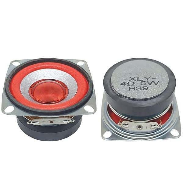 Gikfun 4Ohm 5W Full Range Audio Speakers for Arduino - Pack of 2 Loudspeakers EK1949