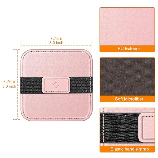 FINTIE Fintie Screen Cleaning Pad Soft Cloth Wipes for iPad iPhone MacBook Tablets Laptop and More 4 Pack - View 3 of 8