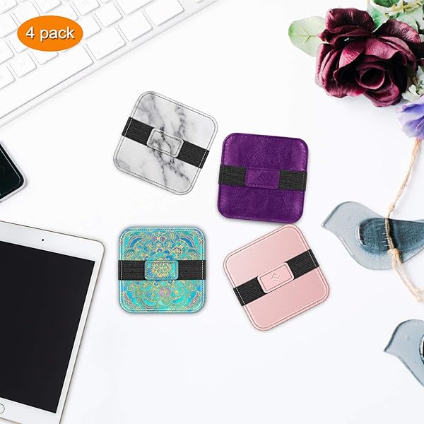 FINTIE Fintie Screen Cleaning Pad Soft Cloth Wipes for iPad iPhone MacBook Tablets Laptop and More 4 Pack - View 8 of 8