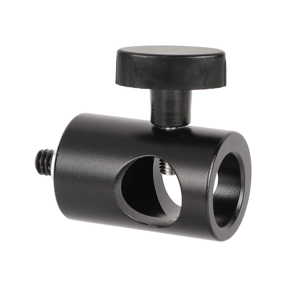 CAMVATE CAMVATE 16mm Light Pole Stand Head Mount with 1/4 Inch Thread Screw Adapter for Photography and Video Equipment - View 6 of 6