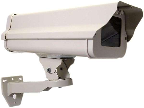 OdiySurveil OdiySurveil 2-in-1 Weatherproof Aluminum CCTV Camera Box & Adjustable Wall Mount Kit