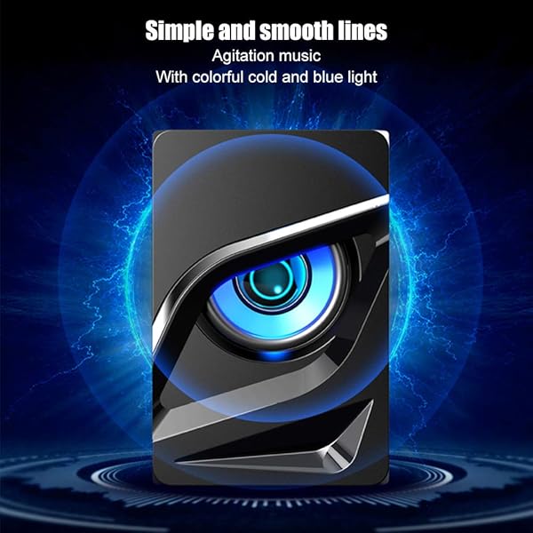 Ciglow Ciglow Mini Computer Speakers USB Powered Stereo Audio for PC MP3 Laptop Smartphone Black - View 5 of 10