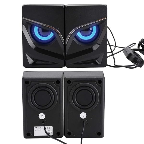 Ciglow Ciglow Mini Computer Speakers USB Powered Stereo Audio for PC MP3 Laptop Smartphone Black - View 10 of 10