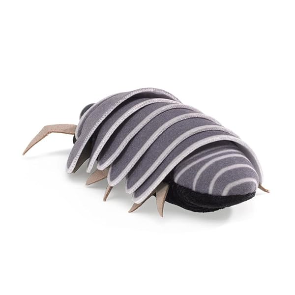 Folkmanis Folkmanis Mini Roly Poly Gray Finger Puppet for Kids Fun and Imaginative Play - View 6 of 6