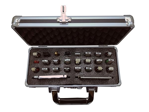 TECH STORE ON Tech Store: Swivel Handle USB Thumb Drive Holder - Antistatic, Shockproof Case for 24 USBs & 2 HDDs - View 9 of 10