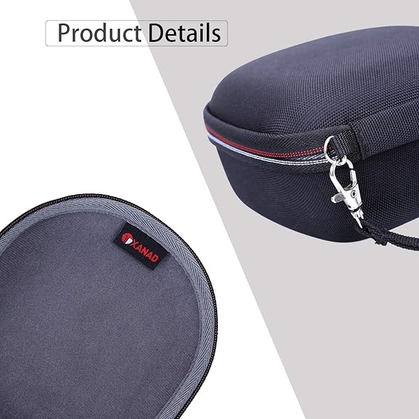 XANAD XANAD Hard Case for Kids Headphones - Fits Elecder i37, Noot K11, iClever HS14 Foldable On-Ear Headsets - View 5 of 7