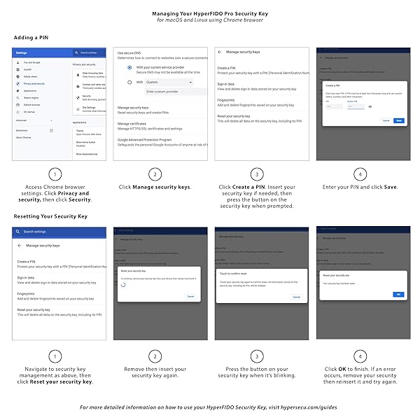 Hypersecu Secure Your Accounts with HYPERFIDO Pro Mini U2F/FIDO2/HOTP Security Key - Fast & Reliable Protection - View 4 of 5
