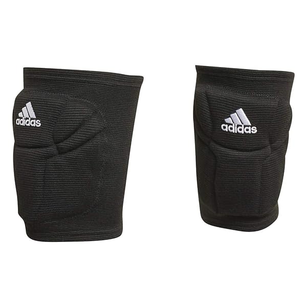 adidas Shop Adidas Unisex Elite Knee Pad - Black/White, Large | Ultimate Protection & Comfort