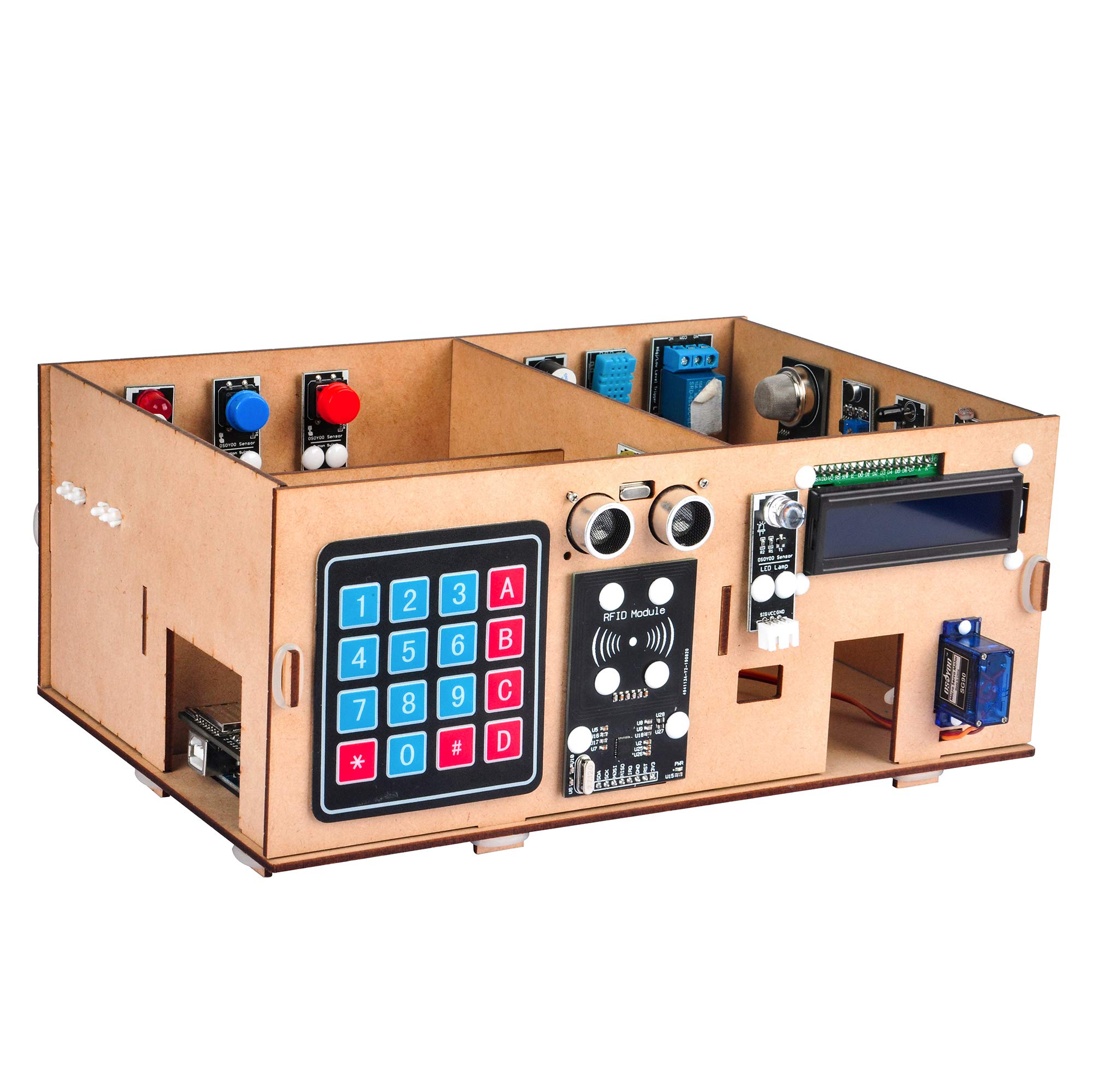 OSOYOO Smart Home Learner Kit for Arduino Mega 2560 – IoT... | Poshace