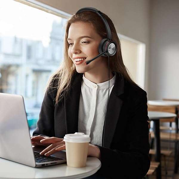 MAIRDI MAIRDI Noise-Canceling USB Headset with Microphone for Zoom, Teams, and Dictation - Perfect for Office and Call Center Use - View 9 of 9