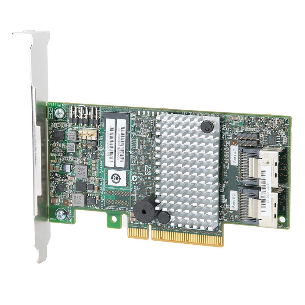 ASHATA ASHATA LSI 9267 8i RAID Controller Card PCIEx8 6GBps 512M Support RAID0 1 for High Performance Storage Solutions - View 5 of 7