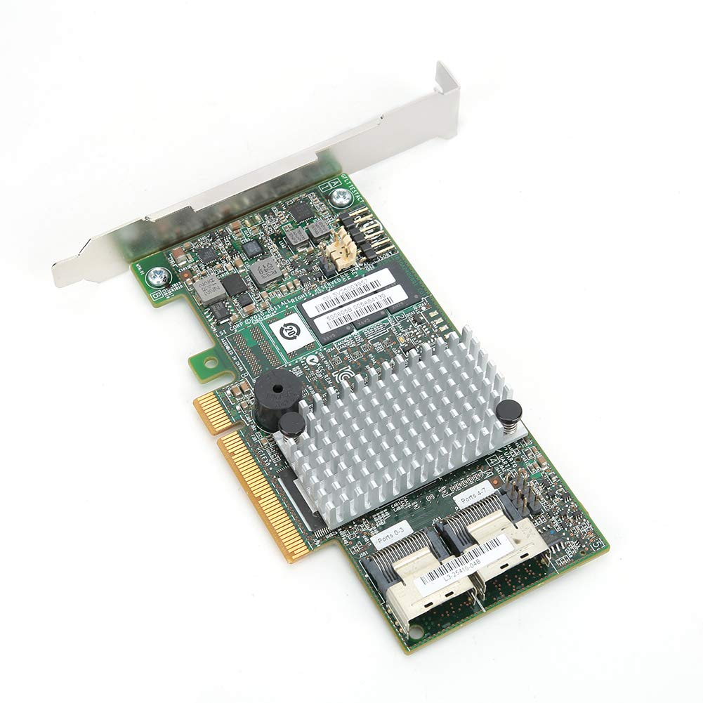 ASHATA ASHATA LSI 9267 8i RAID Controller Card PCIEx8 6GBps 512M Support RAID0 1 for High Performance Storage Solutions - View 6 of 7