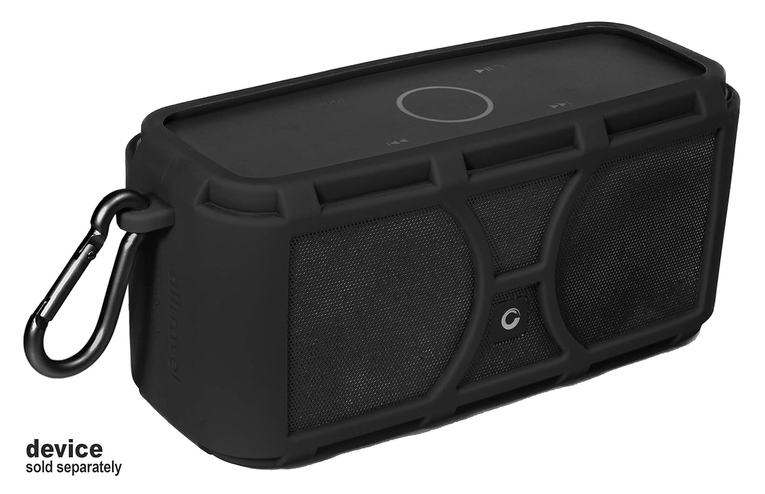 Alltravel Alltravel Silicone Cover Skin for DOSS SoundBox Touch Wireless Bluetooth Speaker Full Protection Customized Color Shape Matching Pink - View 4 of 6