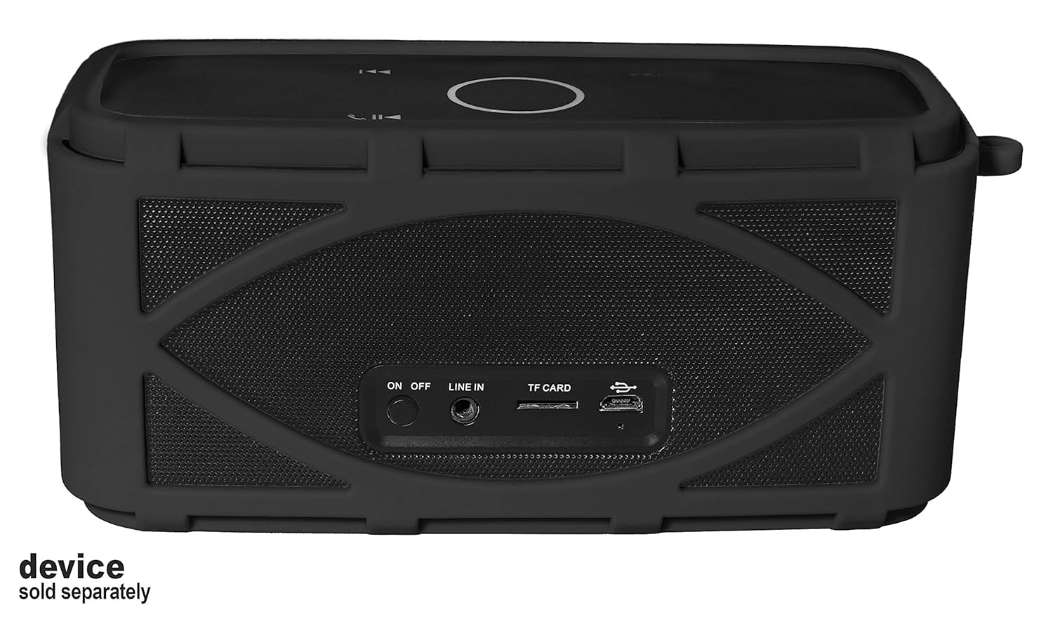 Alltravel Alltravel Silicone Cover Skin for DOSS SoundBox Touch Wireless Bluetooth Speaker Full Protection Customized Color Shape Matching Pink - View 5 of 6