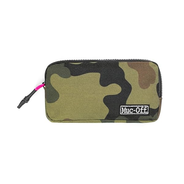 Muc-Off Muc-Off Camo Essentials Case: Ultimate Bike Pouch & Phone Wallet for Cyclists