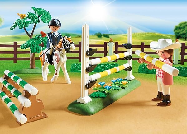 Playmobil Playmobil Large Equestrian Tournament Exciting Playset for Horse Lovers and Creative Play - View 4 of 5