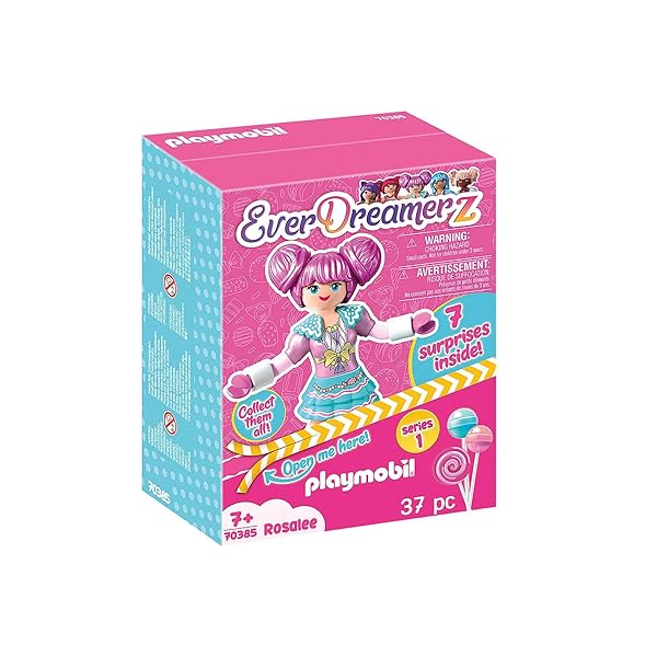 Playmobil EverDreamerz Rosalee Doll with Candy Charm and 7 Exciting Surprises for Kids