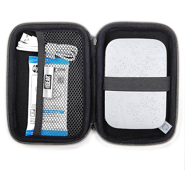 USA Gear USA GEAR Hard Shell Portable Printer Case - Scratch-Resistant, Fits HP Sprocket, Instax Mini Link 2 & Kodak Printomatic - View 3 of 10