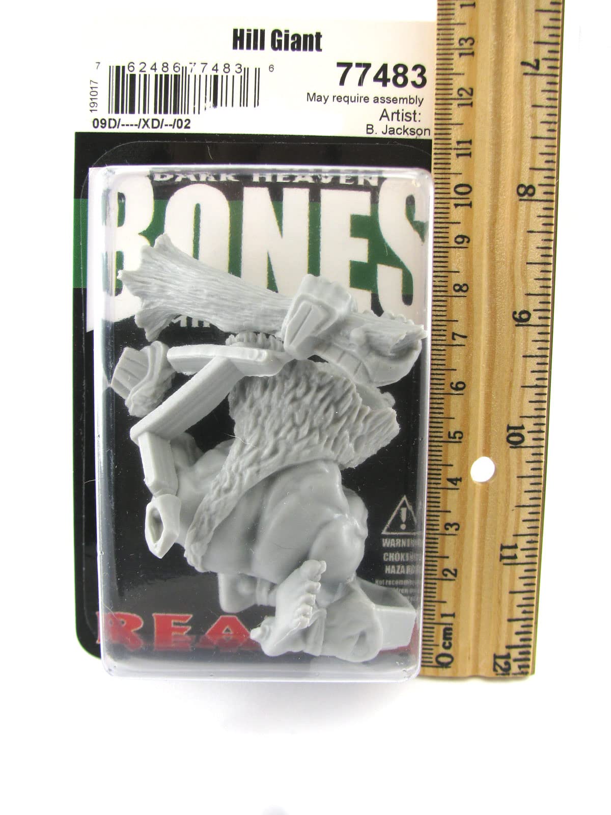 Reaper Reaper Bones Hill Giant Lowland Chief Miniature for Tabletop Gaming and Collecting - View 2 of 2