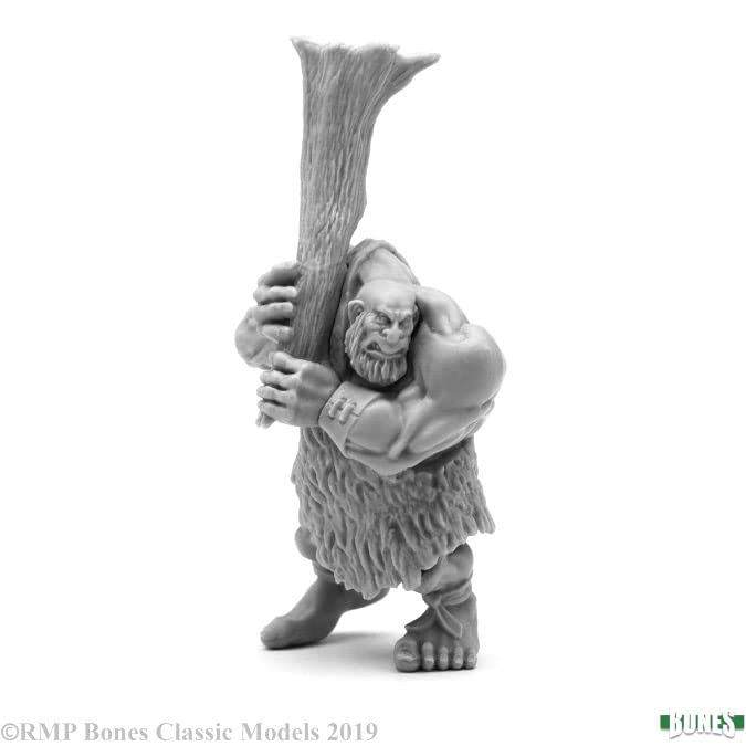 Reaper Bones Hill Giant Lowland Chief Miniature for Tabletop Gaming and Collecting