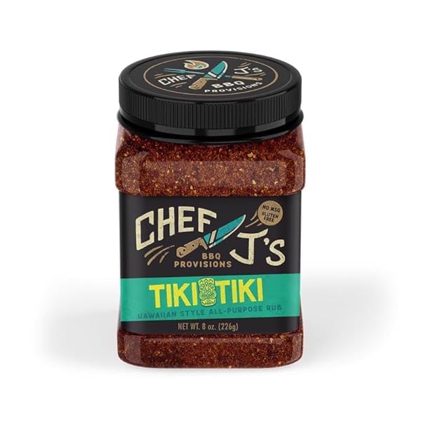 5280 Culinary BBQ Rub Tiki Tiki 8oz - Enhance Your Grilling with Flavorful Seasoning