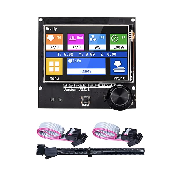 BIGTREETECH Direct BigtreeTech TFT35 E3 V3.0.1 Touch Screen Display Compatible with Ender 3 CR-10 SKR MINI E3 V3.0 and More 3D Printer Control Boards