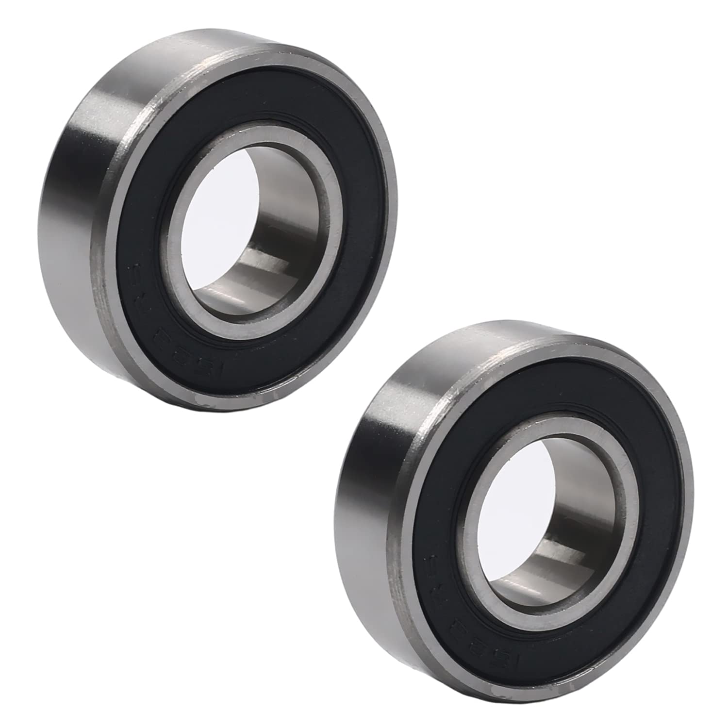 Othmro 2pcs 1623 2RS Deep Groove Ball Bearings High Carbon Steel 15.9mmx34.9mmx11.1mm Double Shielded P0 Quality Bearings
