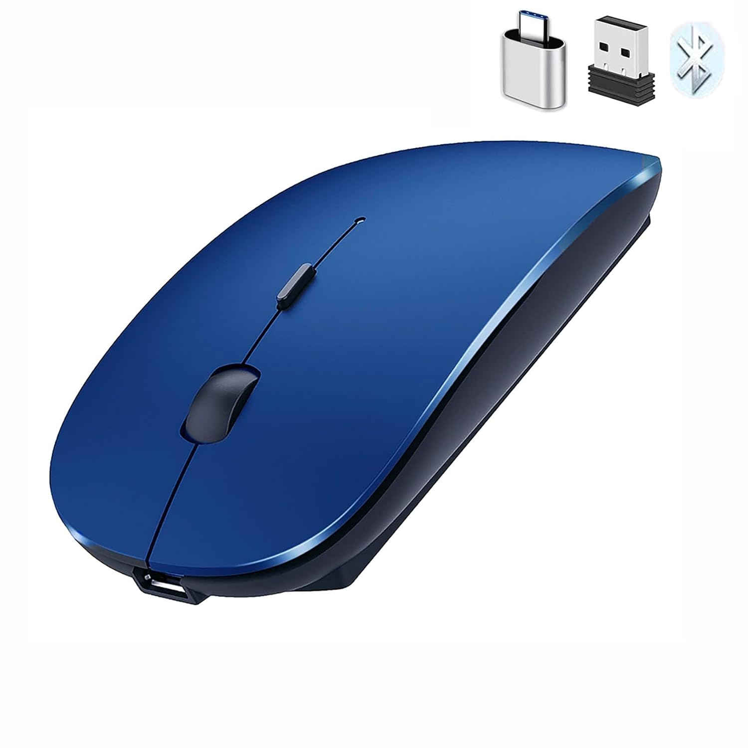 PEIBO PEIBO Bluetooth Wireless Mouse: Perfect for Mac, Windows, iPad & Chromebook - Fast, Reliable & Stylish! - View 3 of 8
