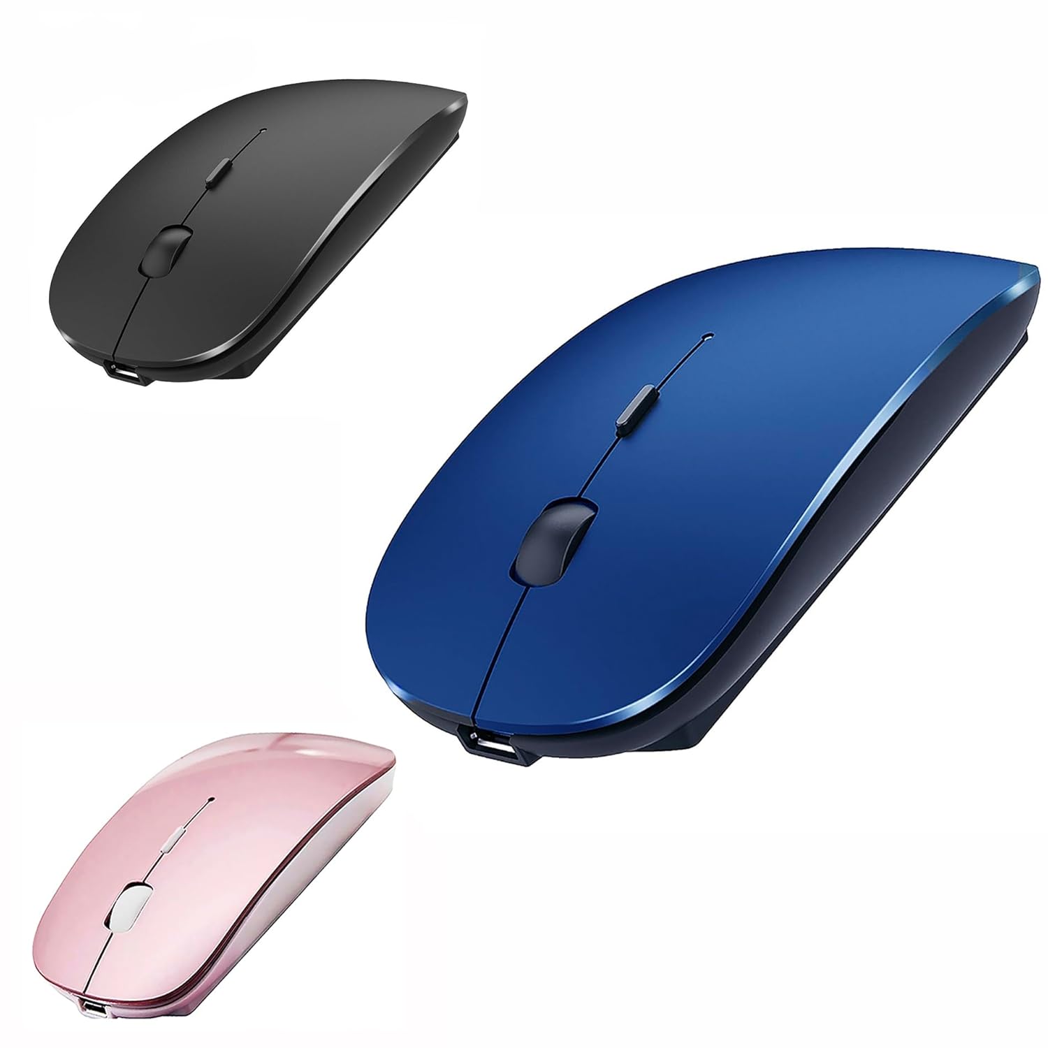 PEIBO PEIBO Bluetooth Wireless Mouse: Perfect for Mac, Windows, iPad & Chromebook - Fast, Reliable & Stylish!