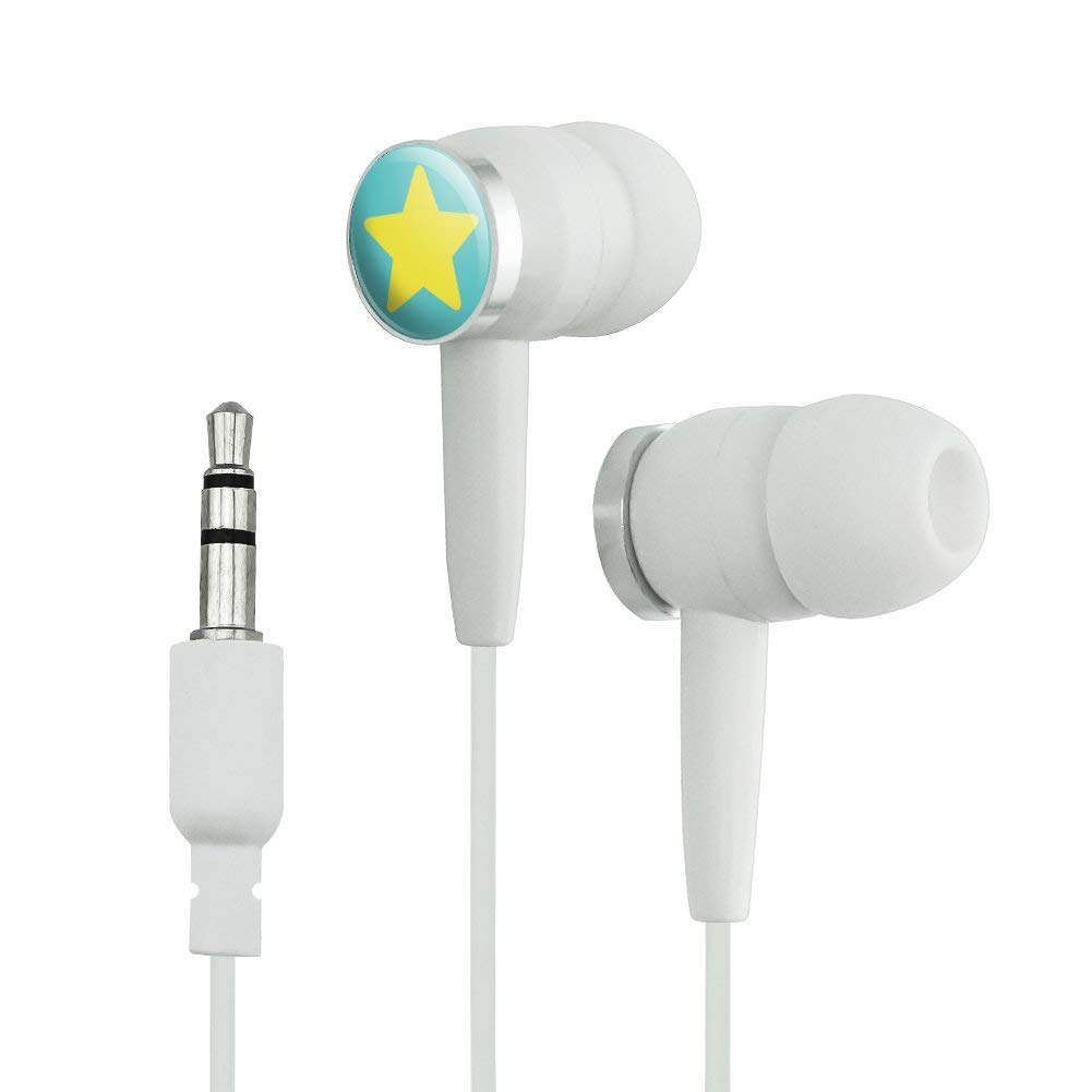 GRAPHICS & MORE Steven Universe Pearl Star Novelty In-Ear Earbud Headphones for Music Lovers