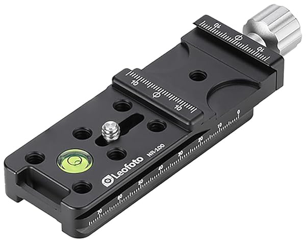 LEOFOTO Leofoto NR-100 100mm Long Nodal Slide with Clamp for Precision Photography and Easy Adjustments - View 2 of 2