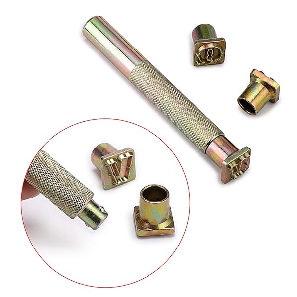 OwnMy OwnMy Capital Letters Stamp Set, 1/2Â” / 13mm Alphabet Stamp Tools Set Leather Craft Stamping Tools Leather Art Craft Tool (13mm - 27pcs) - View 5 of 9