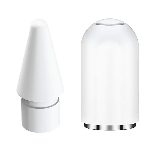 APETOO APETOO Apple Pencil Tip and Cap Replacement for 1st Generation iPencil Magnetic Cap and High Sensitivity Nib for iPad Pro 12.9 10.5 9.7 inch