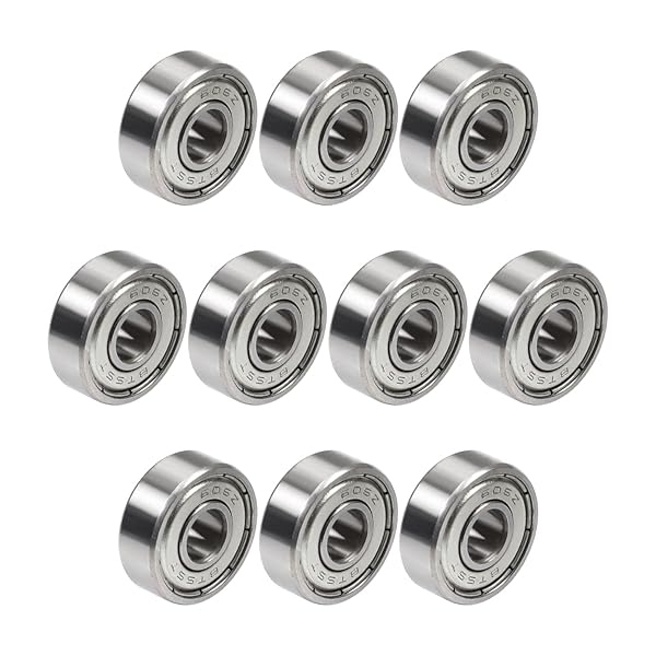 Othmro 20Pcs 606ZZ Deep Groove Ball Bearings Double Sealed Gcr15 for Scooters Elevators Ship Rudder Shafts 0.24x0.67x0.24inch