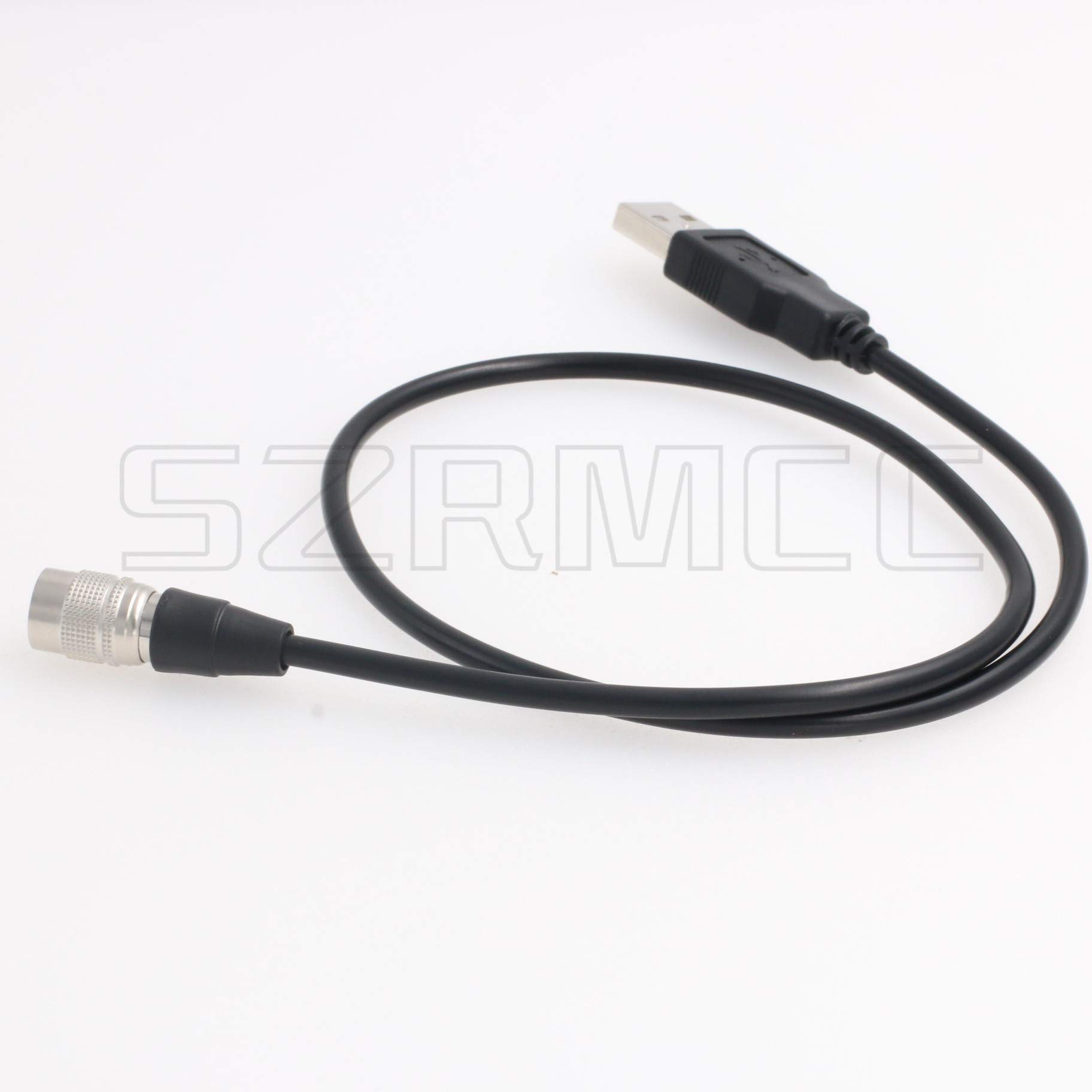 SZRMCC USB to Hirose 4 Pin Male Power Cable for Zoom F4 F8 Sound Devices 633 644 688 Recorders 30cm - View 4 of 4
