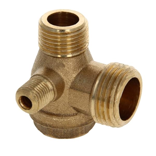 Othmro Buy Othmro 3Pcs Brass Air Compressor Check Valve - Male Threaded Non-Return Valve for Pneumatic Tools