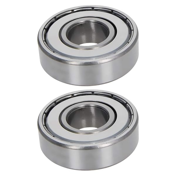 Othmro 6304 ZZ Deep Groove Bearings 20x52x15mm Double Sealed Ball Bearing High Carbon Chromium Steel Pack of 2
